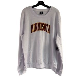 NWT Colosseum Minnesota White Sweatshirt Size XXL